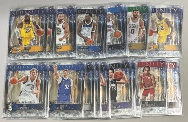 2025 Topps Chrome Serenity Insert. Pick your player (SY1-SY15): Year 1 Flagg