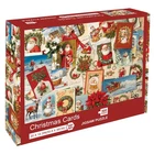 Christmas Puzzles for Adults 500 PiecesChristmas Cards Collection Jigsaw Puzzle