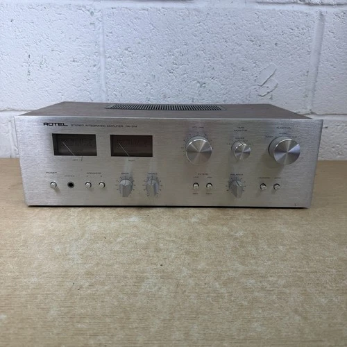 Rotel RA-314 Stereo Integrated Amplifier Fully Working FREE P&P