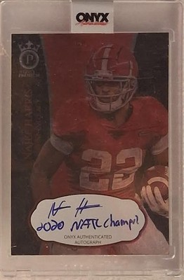 2021 Onyx Inscription Auto 22/25 (Jersey Match 1/1) Najee Harris Alabama Sealed