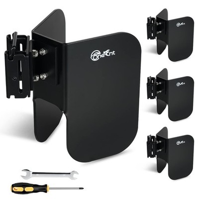 TOBUMO 4 Pack E-Track Wheel Chock for E-Track System |E Track Motorcycle Whee...