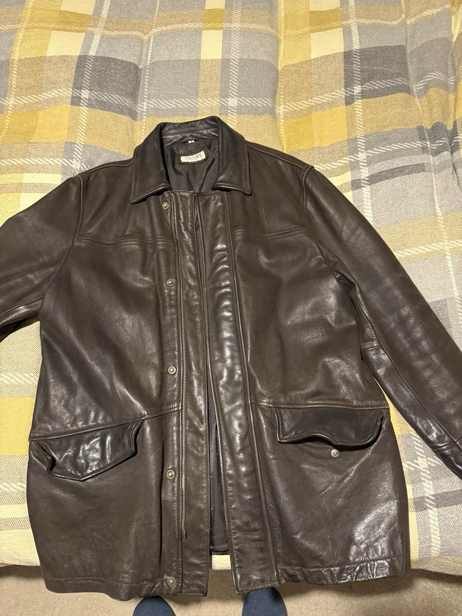 Balmain Leather Outer Shell Jackets for Men for sale | eBay