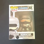 Funko Pop! Movies RoboCop Vinyl Figure #22 Silver Black original release rare ni
