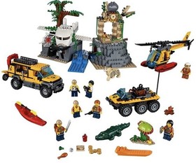 LEGO City: Jungle Exploration Site (60161). (NO BOX)