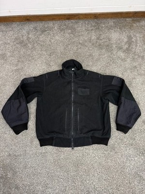 Plain Black Tornado Fleece Jumper Security Work Riding Outdoor