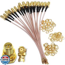 TUOLNK RP-SMA to IPX MHF1 Coax Cable, UFL U.FL to RPSMA Female Co