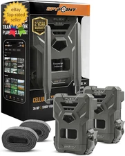Flex G36 Twin Pack Cellular Trail Camera 36MP Photos and 1080P Videos with Sound