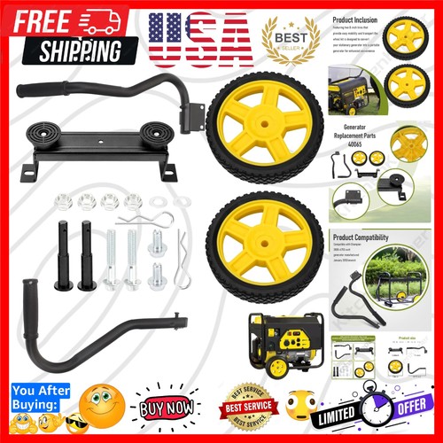 Generator Wheel Kit for Champion 2800-4750-Watt Generators with Folding Handl... - Picture 1 of 8