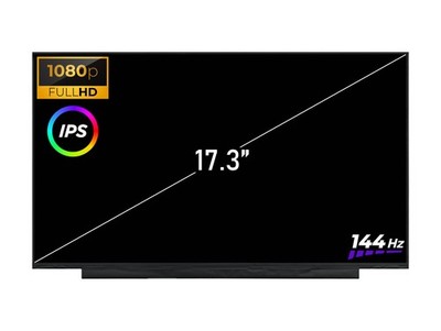 Écran LCD LED 17.3" IPS FHD 144Hz - Réf. B173HAN04.7 - 40 Pins - Compatible Remplacement Neuf