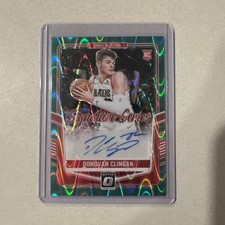 2024-25 Panini Donruss Signature Series Donovan Clingan /35 #SS-CLG