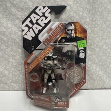Star Wars 2007 Hasbro Saga Legends CLONE COMMANDER new in STAR CASE Mint