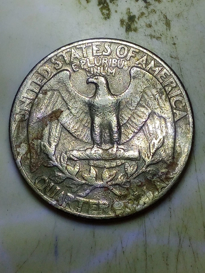 1966 Qurter One Of A Kind Was. Minted. With a defective  Error - Image 2 of 4
