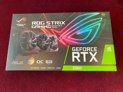 ASUS ROG Strix GeForce RTX 2060 OC 6GB GDDR6 Graphics Card NEW Open Box