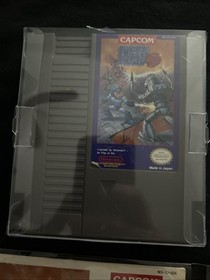 Mega Man 3 Nintendo NES Aut&eacute;ntico Carro y Manual de Instrucciones