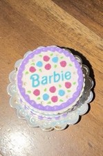 Barbie Special Collection Happy Birthday Mattel 1997 cake Vintage HTF