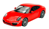 Welly Porsche 911 (991) Carrera S Rot 1:24 Die Cast Metal Model Neu Im Kasten