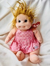 Muñeca de peluche Ty Beanie Kids llamada "Preciosa".  Baby Girl 1993