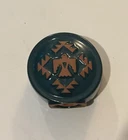 Vintage Frankoma Pottery USA Thunderbird Eagle Green Pepper Shaker