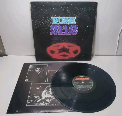 ✨VINTAGE✨ 1976 RUSH 2112-Vinyl Mercury Records SRM-1-1079 Original