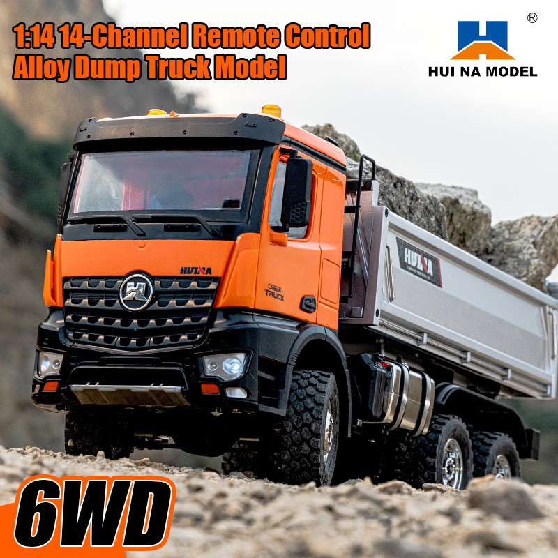 New Huina 1598 RC Dump Truck Construction Vehicle 1:14 11CH 