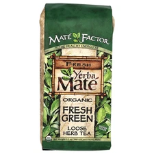 Organic Yerba Mate, Loose Herb Tea, Fresh Green, 12 oz (340 g)