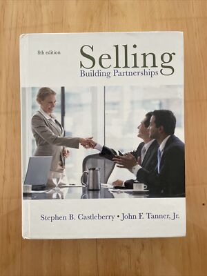#ad Selling Building Partnerships 8th Edition Hardcover $40.00
