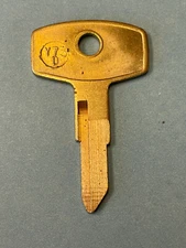 Taylor Y73D / Ilco YH17  Vintage Yamaha Motorcycle Key Blank, NOS