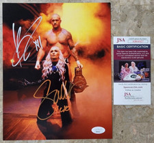Scarlett Bordeaux / Karrion Kross SIGNED photo JSA Wrestling Autograph 8x10 WWE