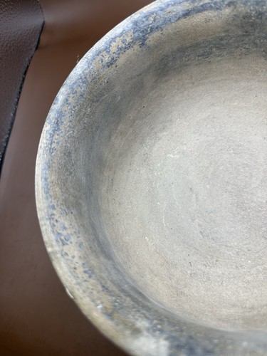 LARGE ANCIENT JIROFT CHLORITE RITUAL VESSEL STONE CARVED SCENES OF ANIMALS BOWL - Picture 5 of 15
