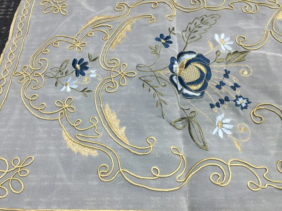 2 Handmade Tablecloths Coffee Table Runner Cloth set Armenian Embroidered - Image 3 of 4