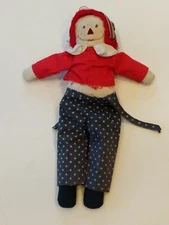 Raggedy Andy Doll 19" Handmade Vintage Antique Plush