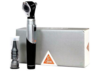 Bran New Heine Mini 3000 Otoscope Set With Battery Handle