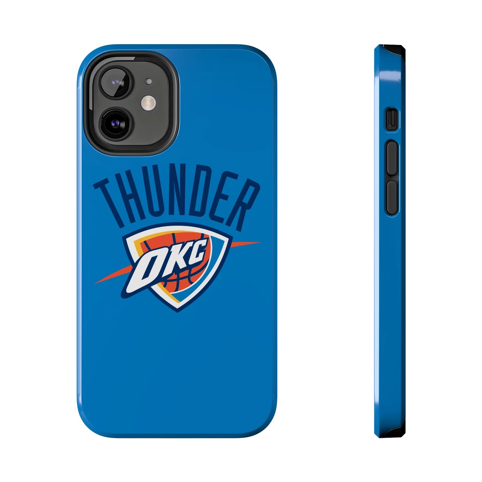 OKC Thunder Tough Phone Case, NBA Finals Playoffs, iPhone Samsung - Basketball
