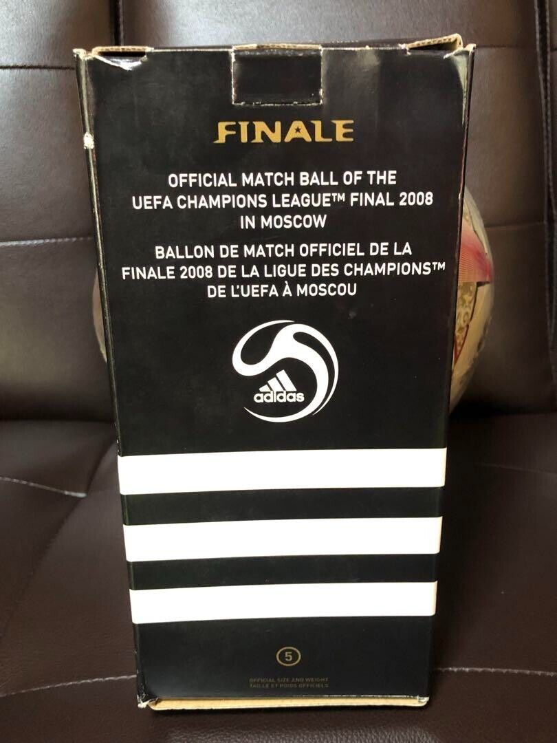 2008 UEFA Champions League FINAL adidas soccer ball size 5 2008 UEFA Champions League FINAL adidas soccer ball size 5