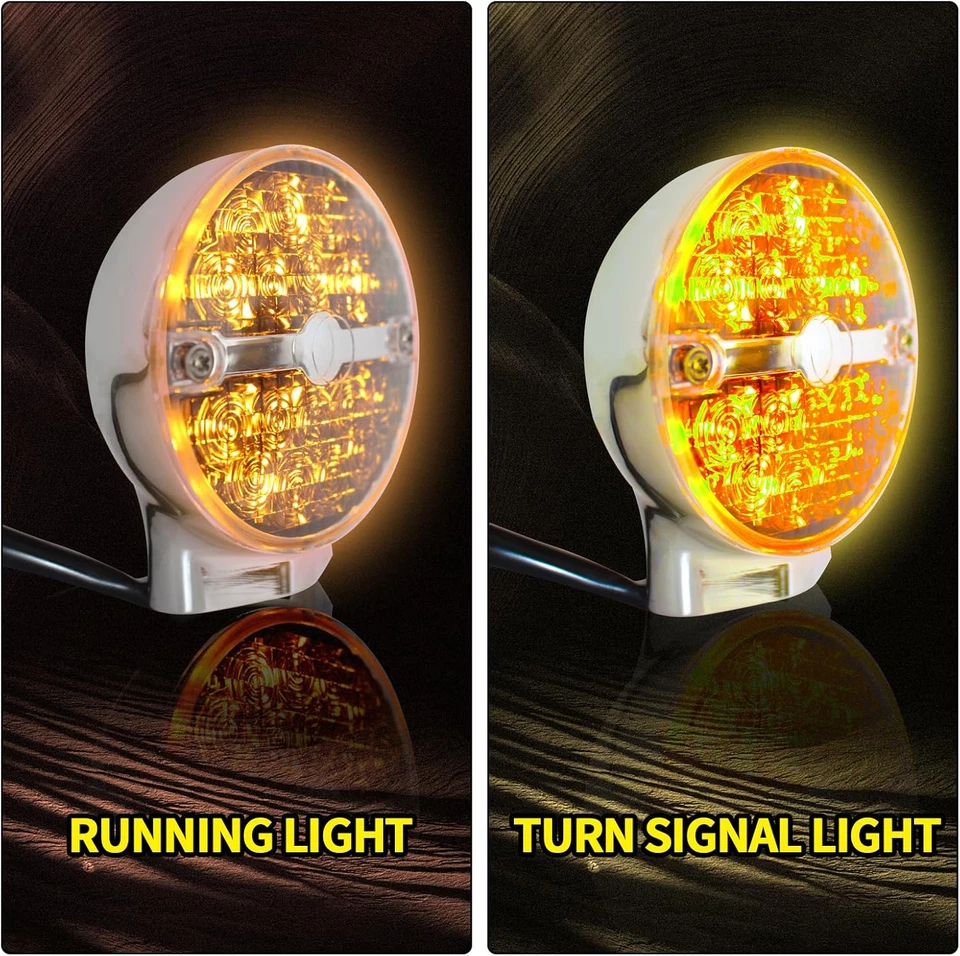 Luz de señal de giro trasera LED para Harley Road King Electra Glide Softail 1999-2023 Foto 4 de 4