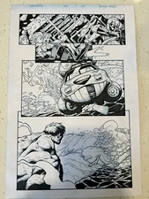 Deadpool #39 (2011) Pg. 10 Original Comic Art - Bong Dazo, Jose Pimentel, HULK!!
