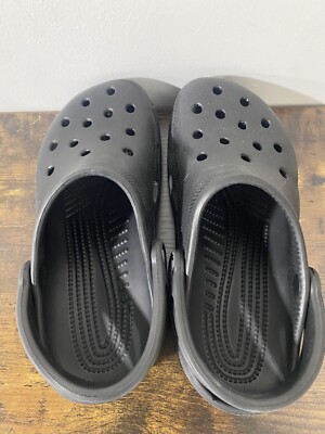 Crocs Classic Clogs Black Men Slip On Water Shoes Men\'s 4 / Women\'s 6 Crocs Men main image 4