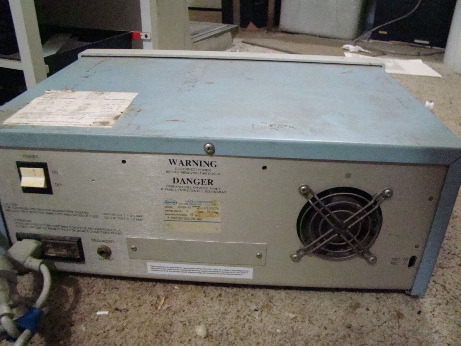 Hach DR/3000 Spectrophotometer 19600-00 | eBay