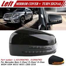 Links Spiegelkappe Abdeckung Gehäuse + Blinker Für Mercedes W204 C207 W212 W221 Links Spiegelkappe Abdeckung Gehäuse + Blinker Für Mercedes W204 C207 W212 W221
