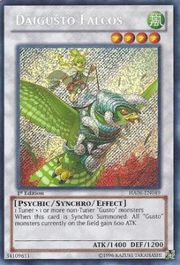 Daigusto Falcos - HA06-EN049 - Secret Rare - 1st Edition x3 - Near Mint