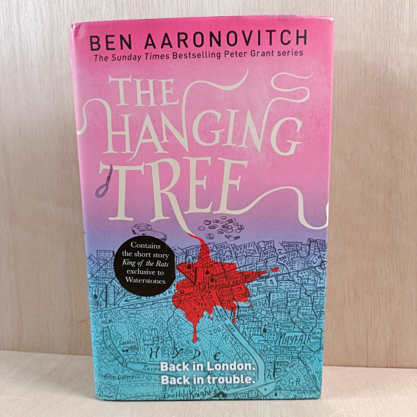 The Hanging Tree (Rivers of London) SIGNED Ben Aaronovitch Waterstones Exclusive
