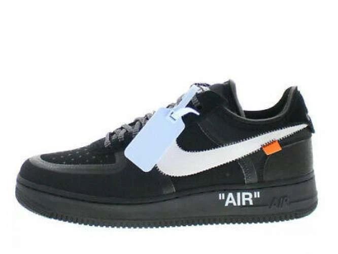 Nike air force low off sales white black