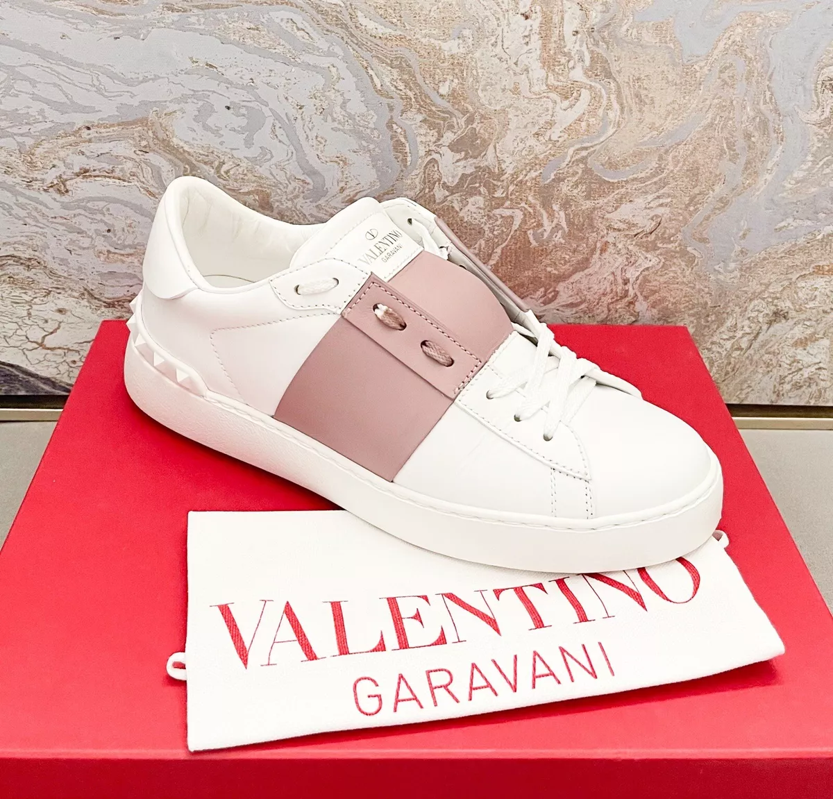 Valentino White Open Leather | eBay