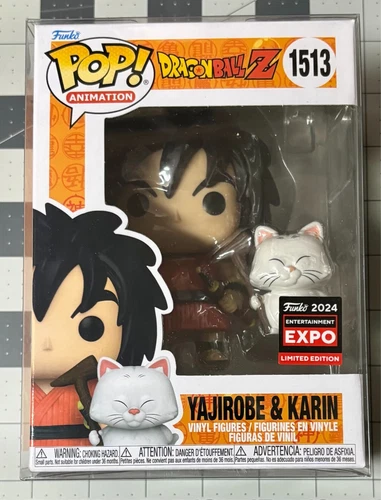 Funko Pop! Anime Dragon Ball Z YAJIROBE & KARIN #1513 Estuche Nuevo Edición Limitada