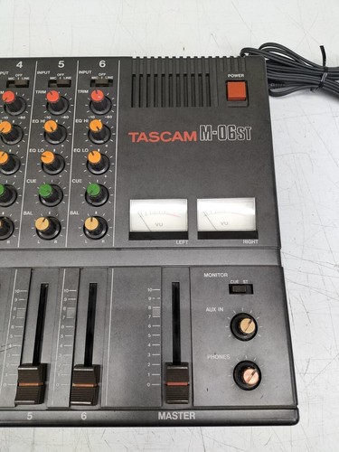 Tascam M-06 ST Vintage Analog Mixer Limited Only Main Unit Junk - Picture 3 of 4