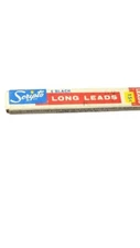 Vintage Scripto Black Long Leads .046 Extra Strong 4"  5 Leads in Original Box