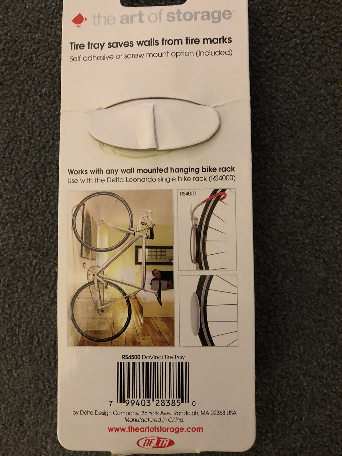 Delta Bicycle Tire Tray