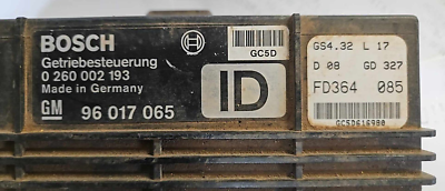 96 017 065 Isuzu Trooper 1992-1993 tcm transmission computer | eBay