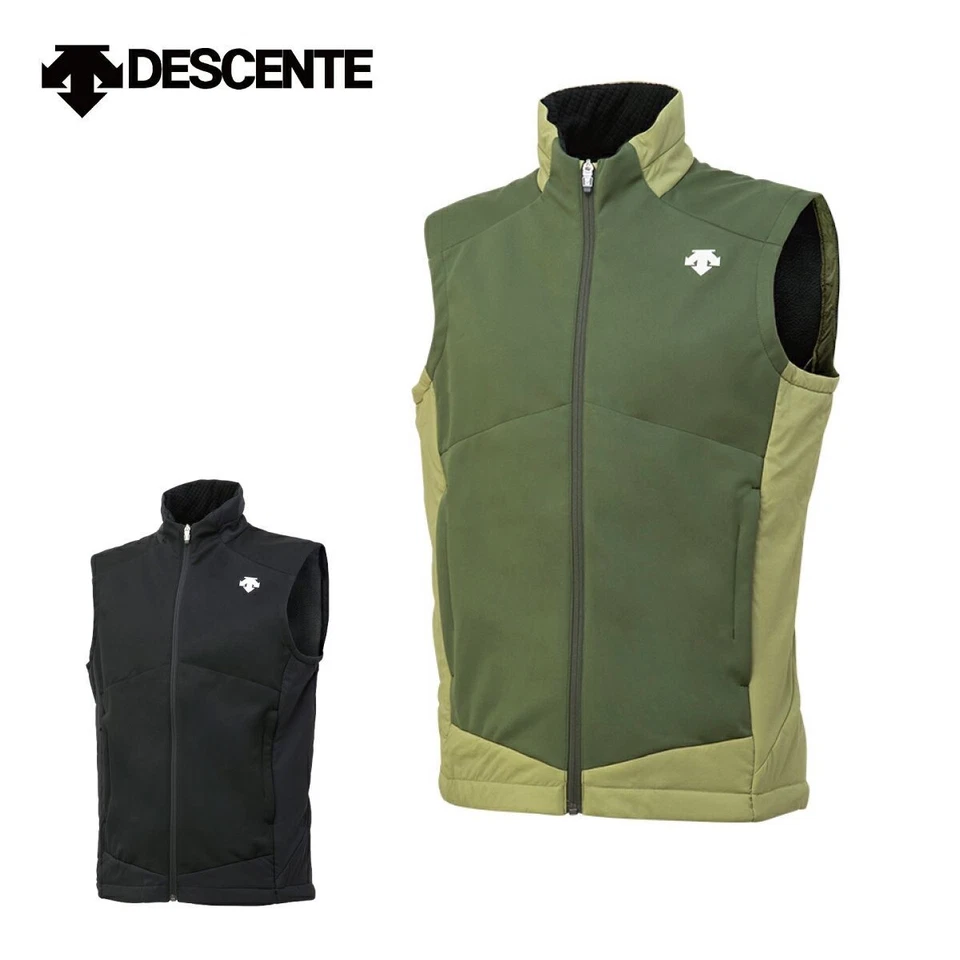 Chaleco de carrera híbrido Descente esquí S unisex carcasa blanda DWUWJK63 negro  Foto 3 de 4