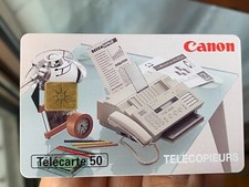 Scheda telefonica France Telecom "Telècarte 50 - Canon  fax  -"